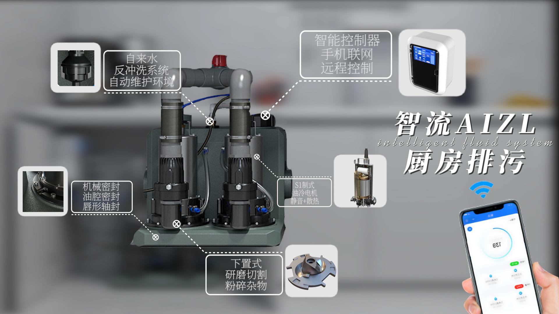 地下室污水提升器